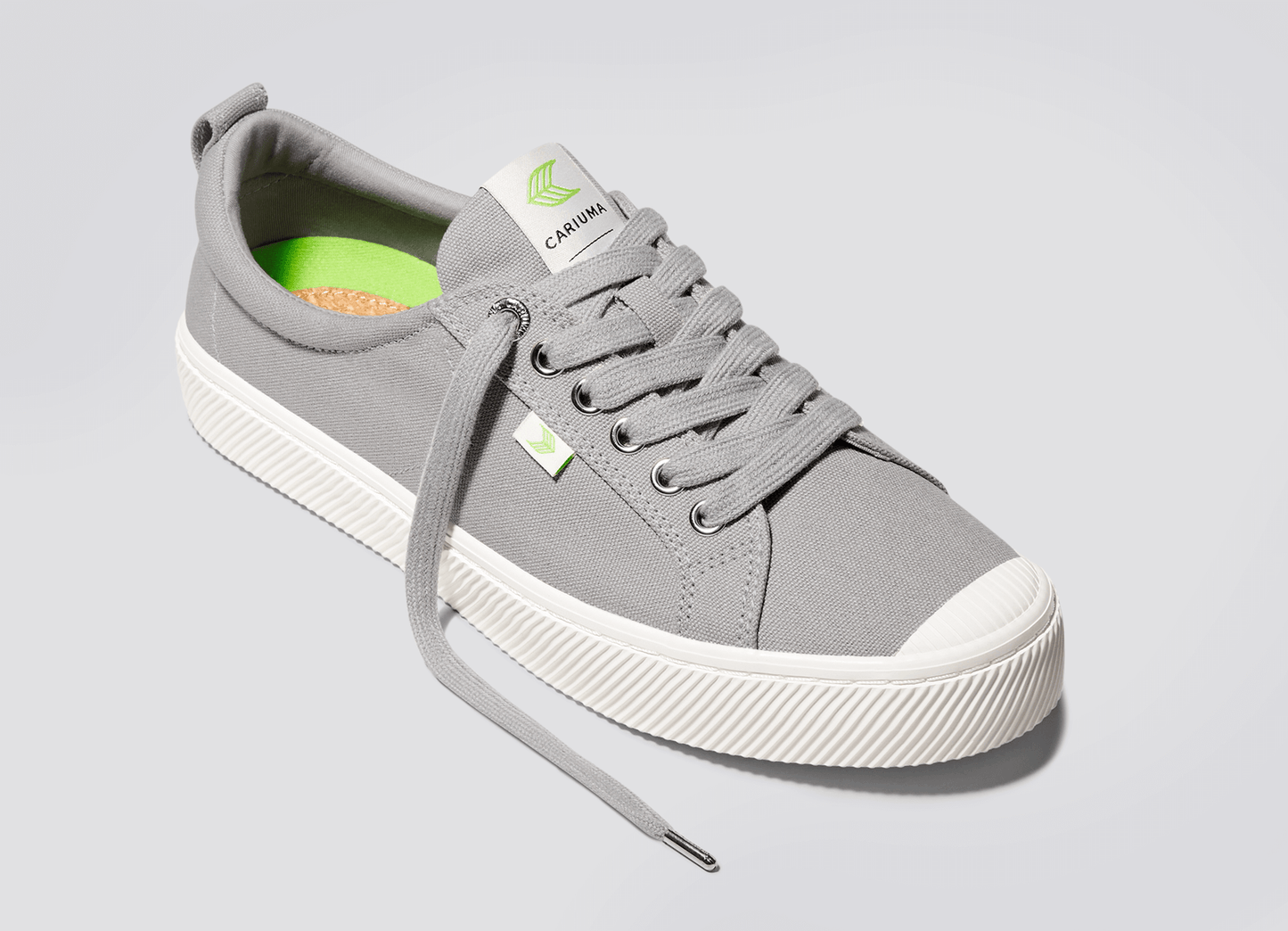 OCA Low Light Grey Canvas Sneaker Women