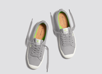 OCA Low Light Grey Canvas Sneaker Women