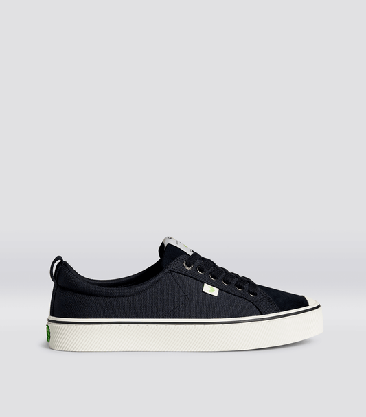 OCA Low master-piece Black Cordura and Suede Sneaker Men