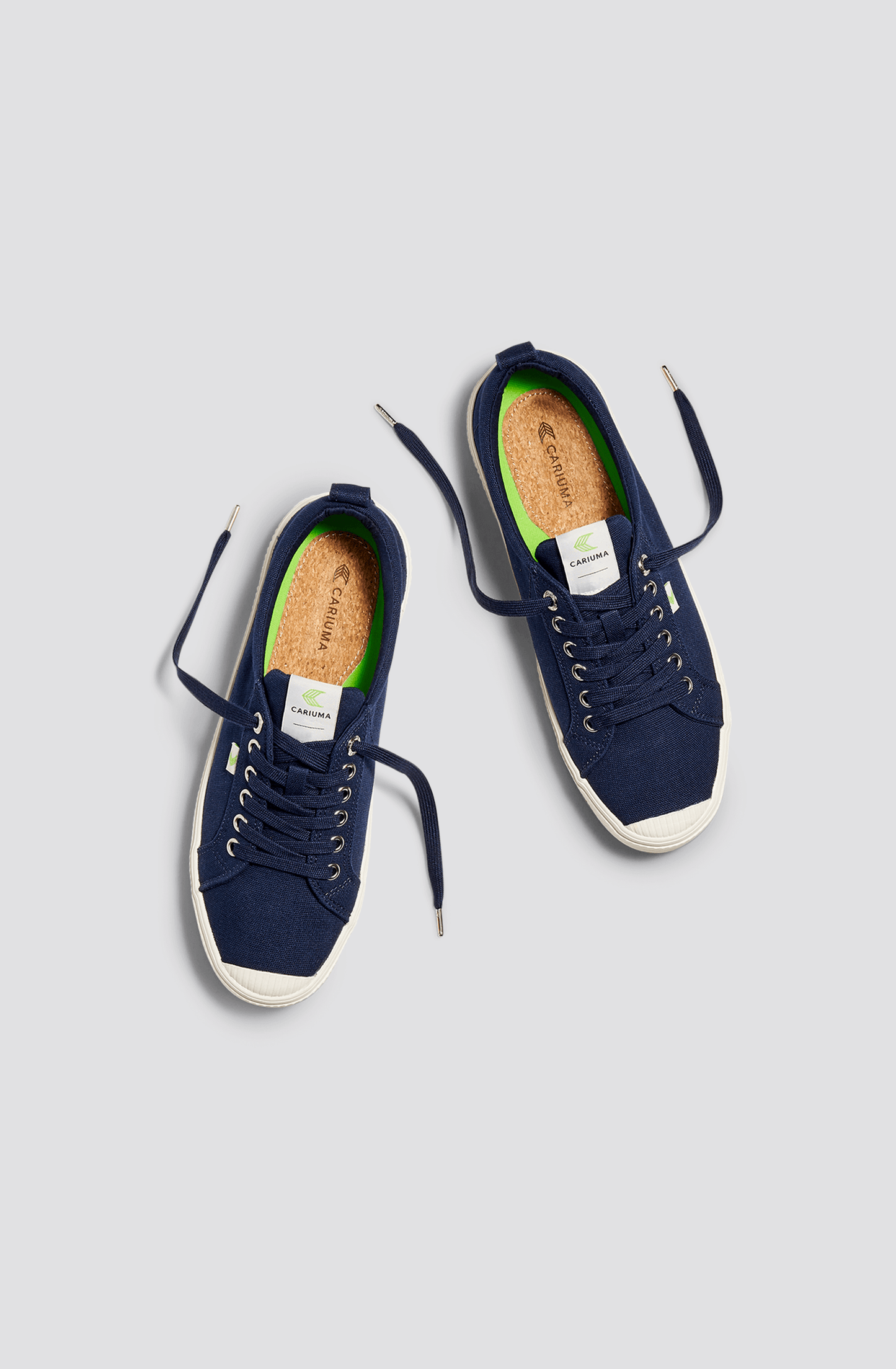 OCA Low Navy Canvas Sneaker Women