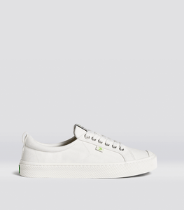 Nothing New Men's Kicks Sustainable Canvas Low-top Sneaker | Off-White Gum, Size 9.5