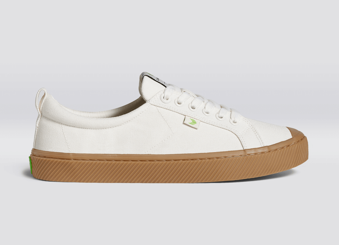 OCA Low Gum Off-White Canvas Sneaker Women