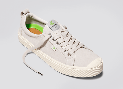 OCA Low Off-White Suede Sneaker Men