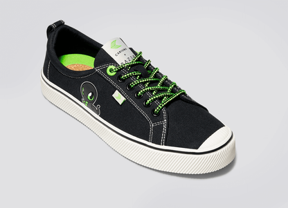 OCA Low Razer Black Canvas Sneaker Women