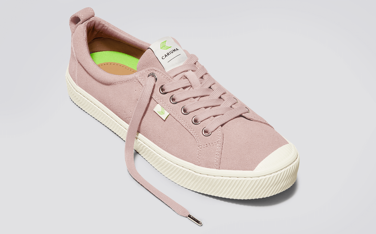 OCA Low Rose Suede Sneaker Women