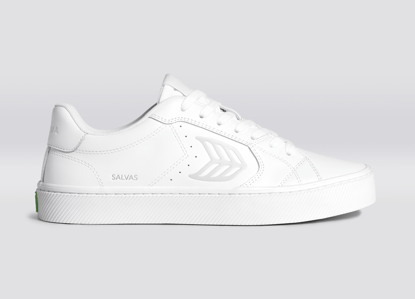 SALVAS White Leather Sneaker Men