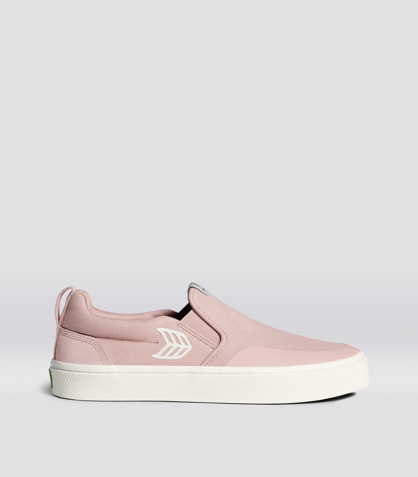 SLIP-ON PRO Rose Suede and Canvas Ivory Logo Sneaker Men