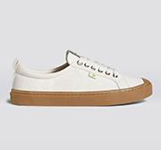 Men's Low Top Off-White Gum Sole Sneakers | OCA Low - CARIUMA